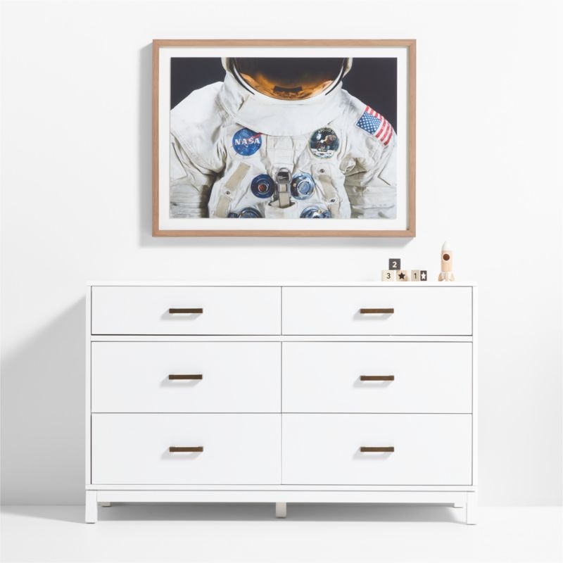 Smithsonian Apollo 11 Spacesuit Framed Wall Art Print - Image 1