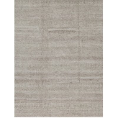 Hand-Knotted 9.1' x 12.1' Natural/Brown Area Rug - Image 0