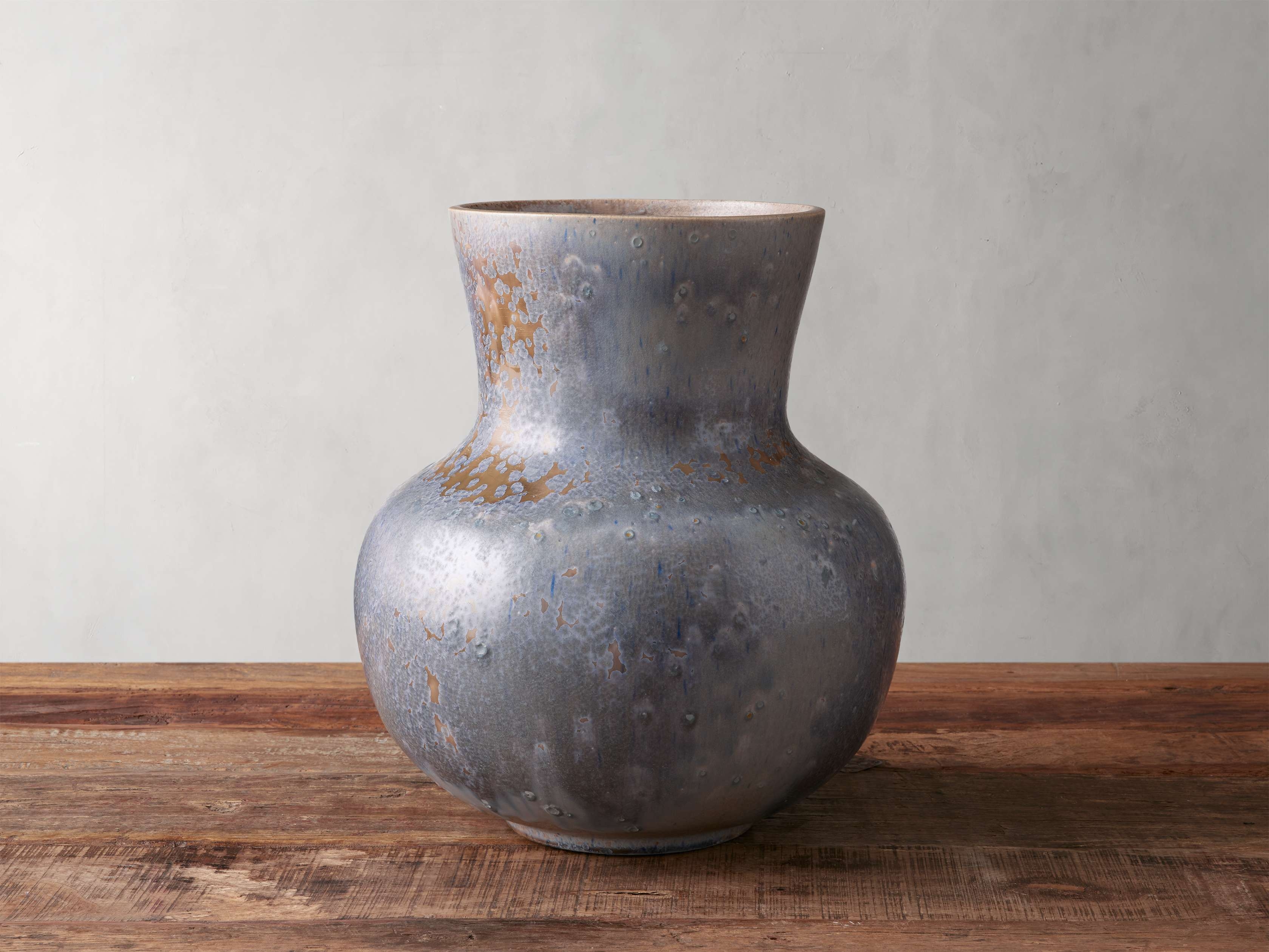 Zola Vase in Stagno Ceramic Small Blue - Image 0