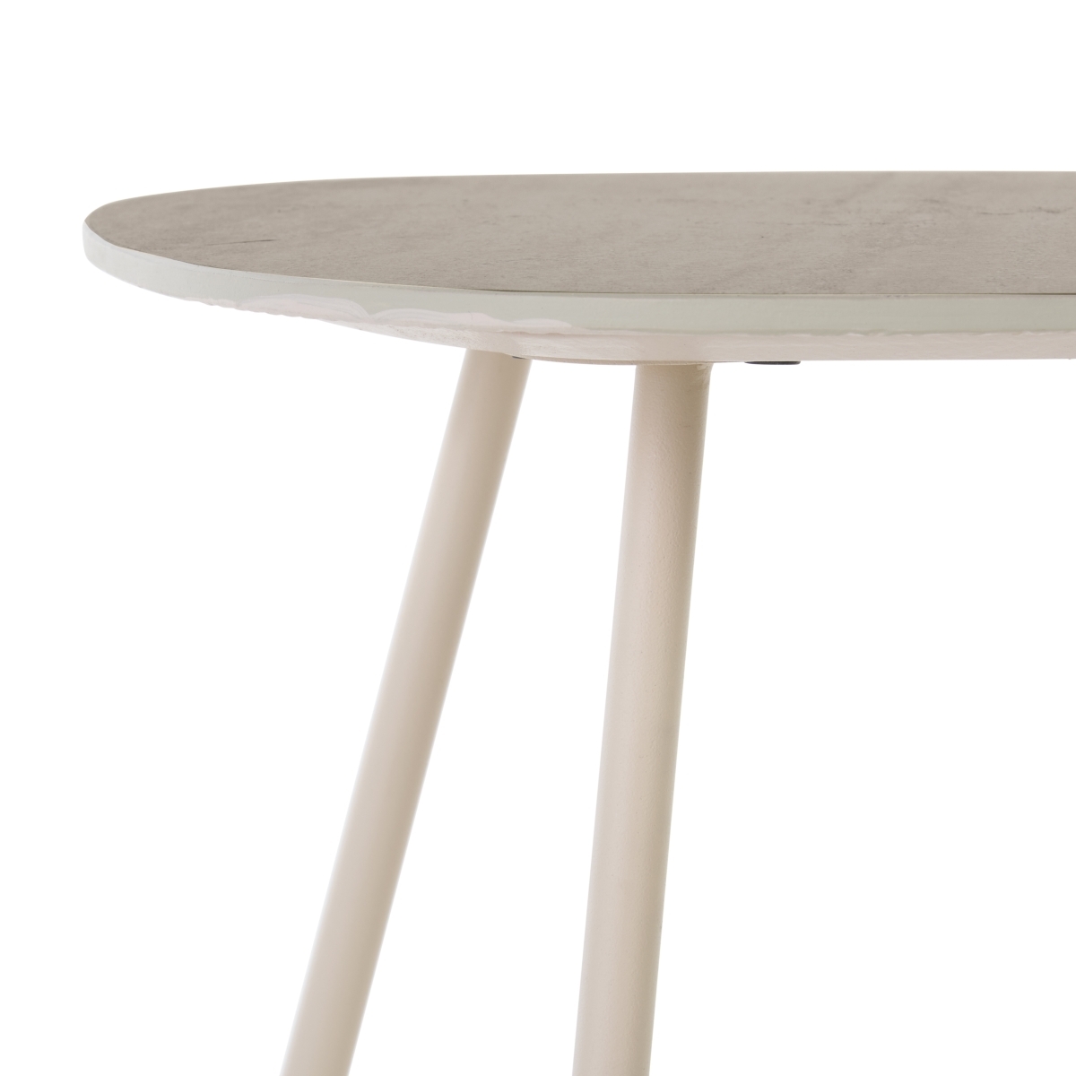 Mint Small Ceramic Side Table - Beige - Image 2
