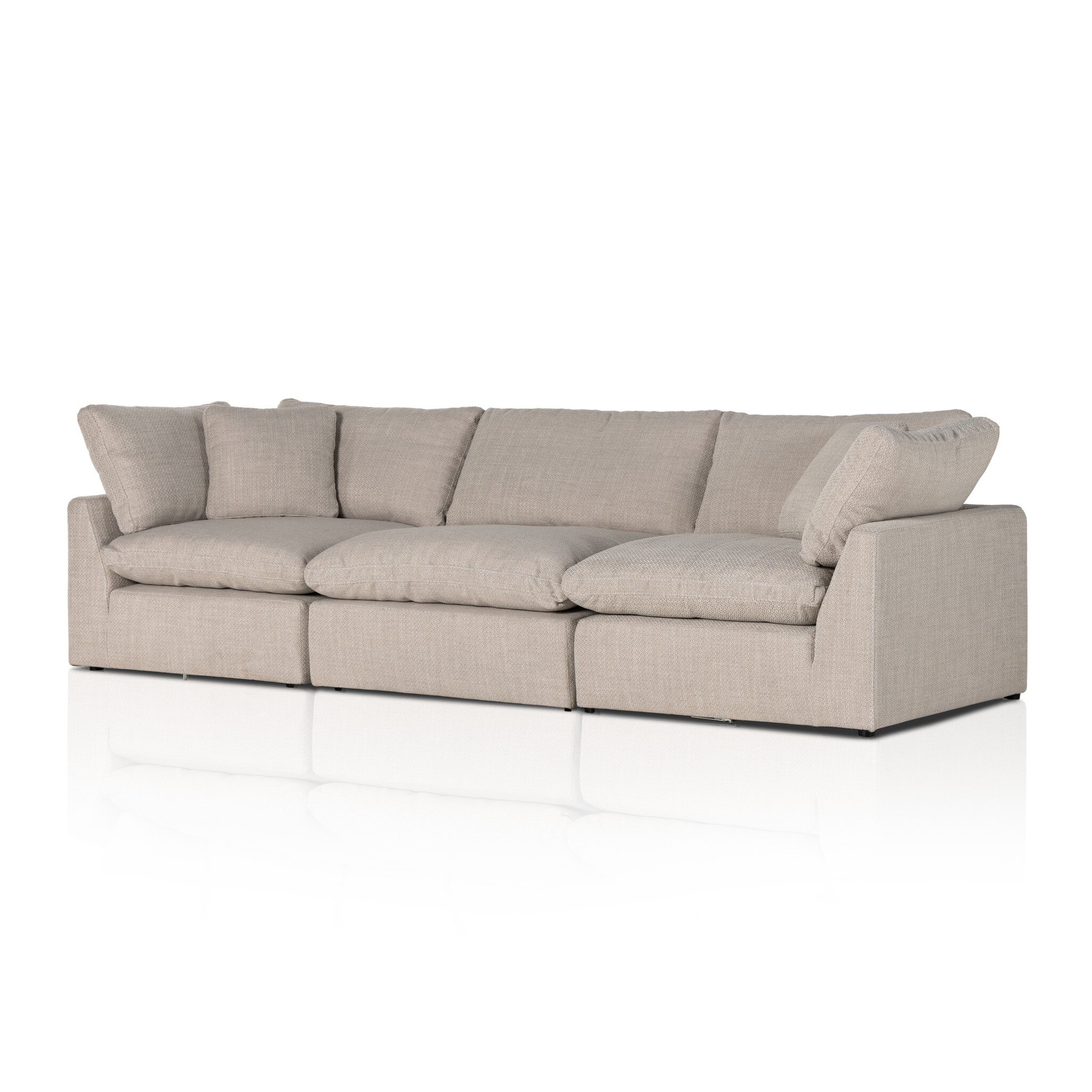 Stevie 3-Piece Sectional - Gibson Wheat - Image 0