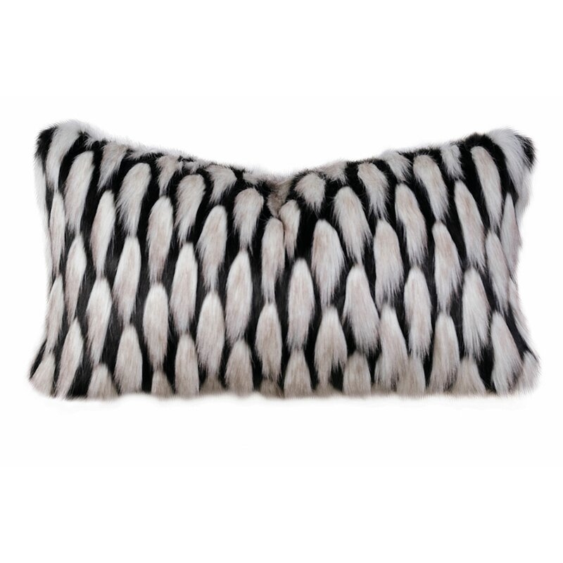 Eastern Accents Sophia Jadis Onyx Knife Edge by Barclay Buteras Pillow Cover & Insert - Image 0