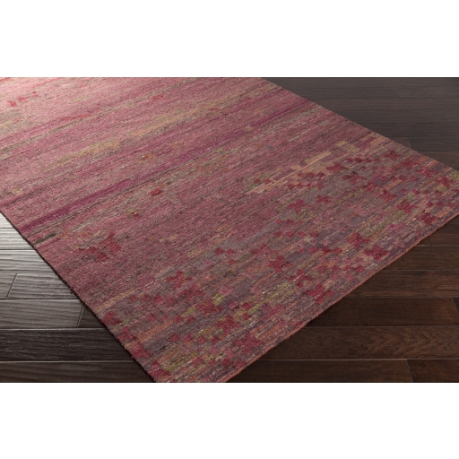 Rustic Brown Indoor 2' x 3' Handmade Rug - Image 1