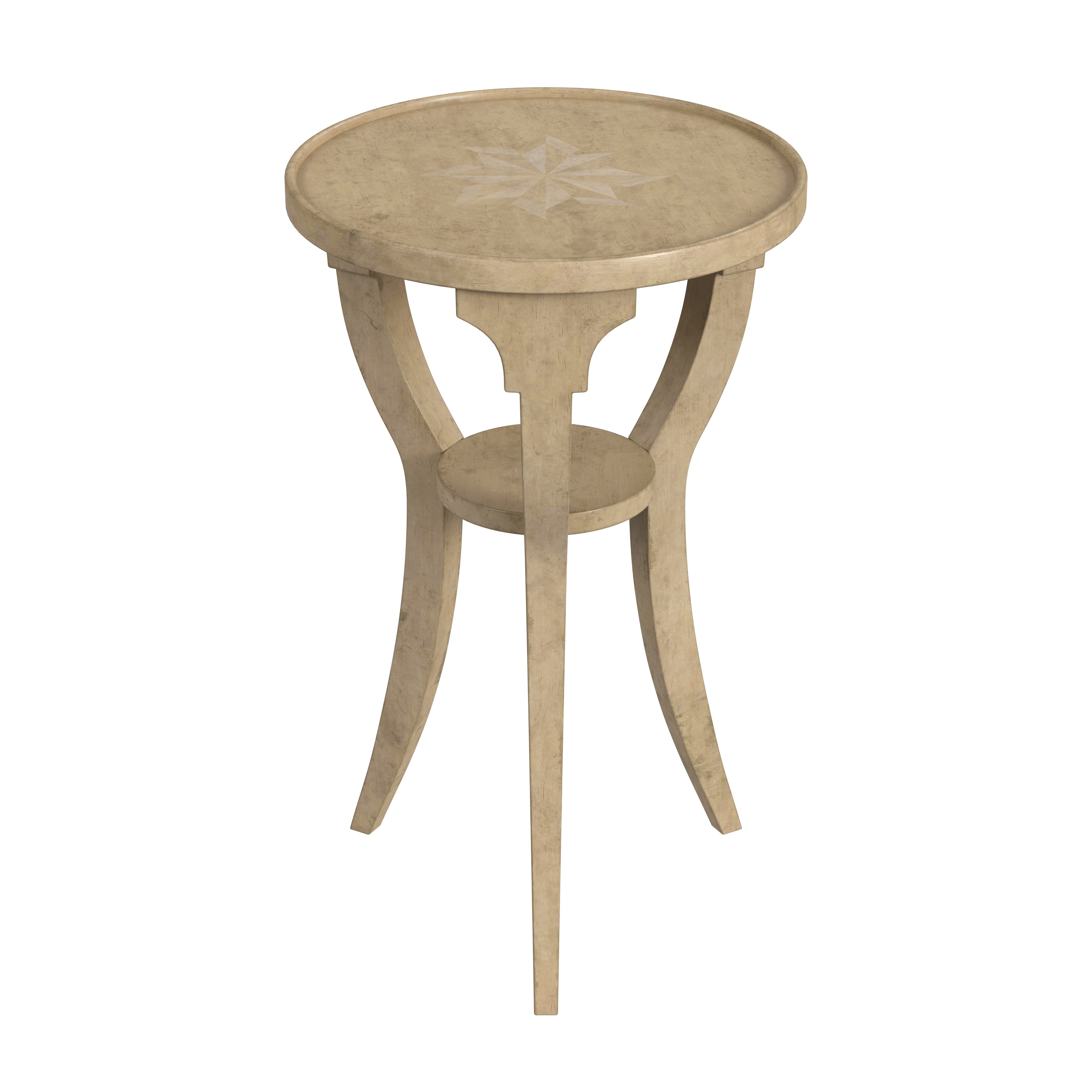 Dalton Antique Beige Side Table - Image 0