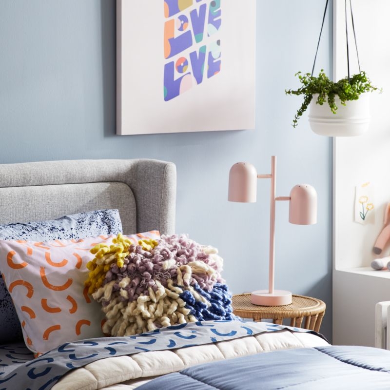 Weston Grey Upholstered Kids Twin Bed - Image 3