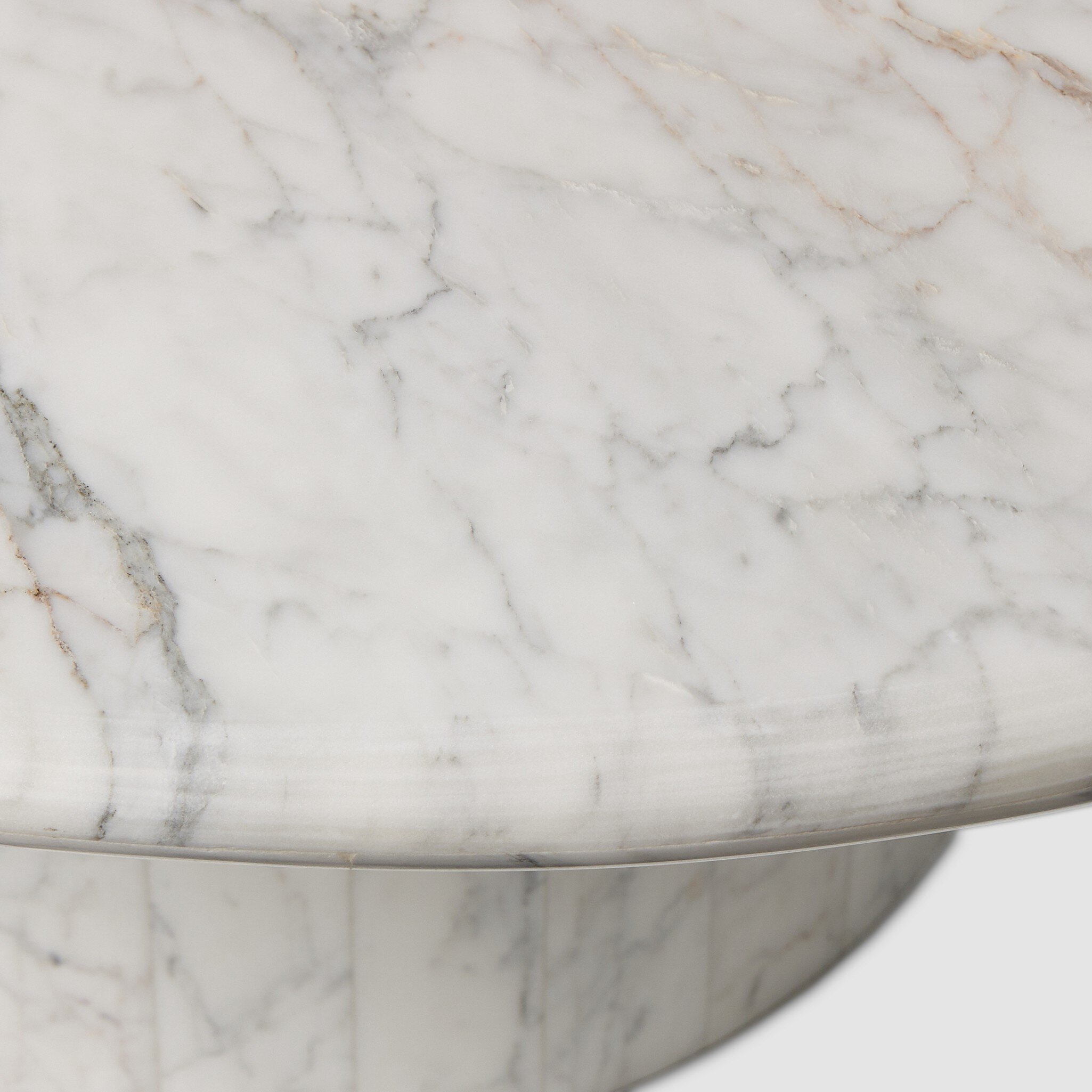 Stuart Nesting Coffee Table - White Calacatta Marble - Image 6