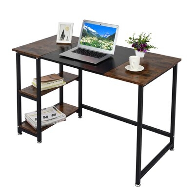 Computer Desk With Shelves - Image 0