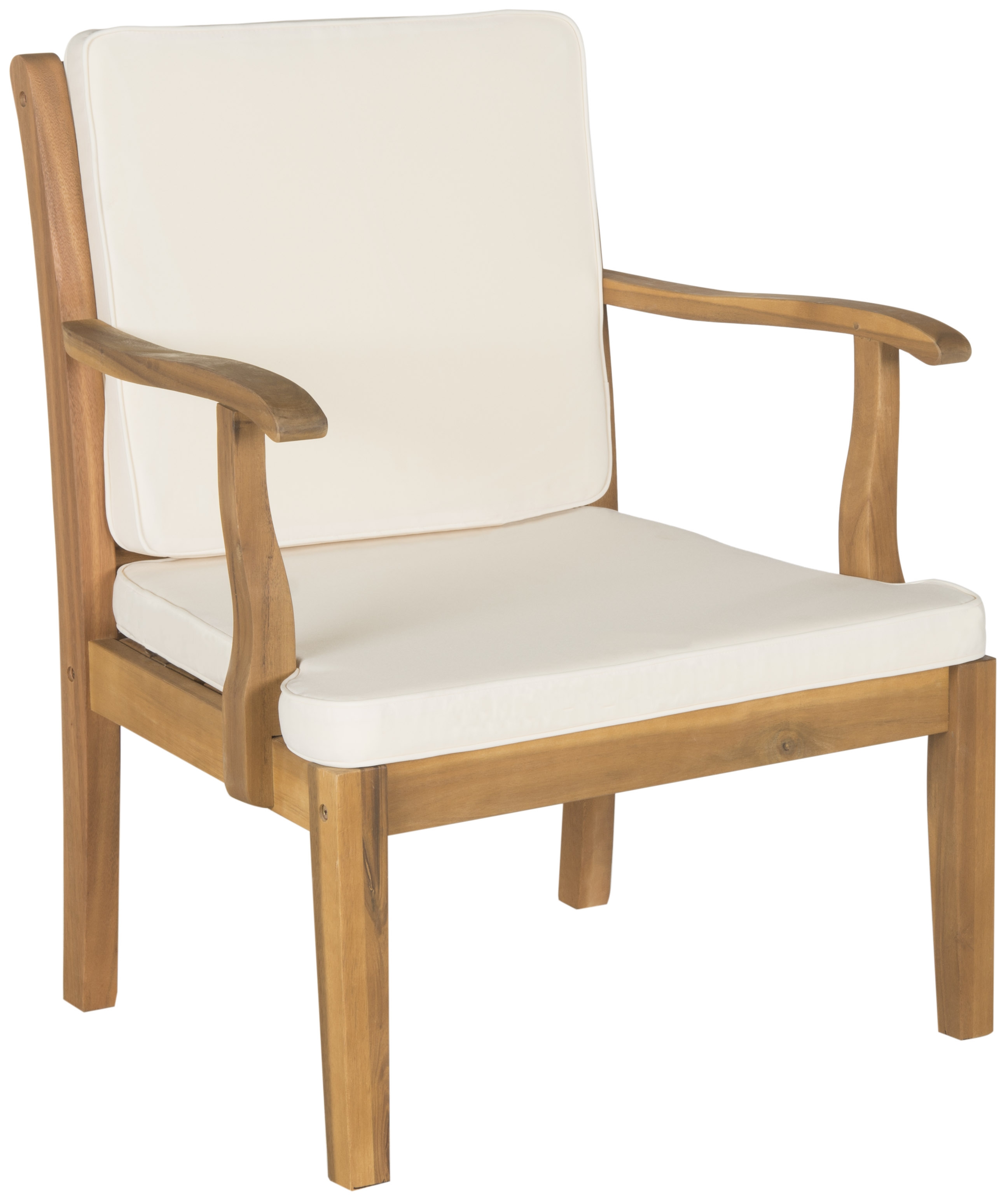 Del Mar 4 Piece Outdoor Set - Natural/Beige - Safavieh - Image 3