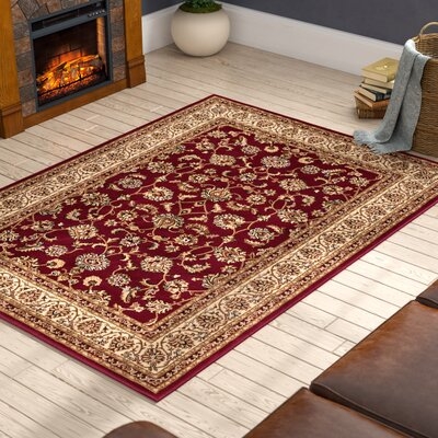 Belliere Oriental Red Area Rug - Image 0