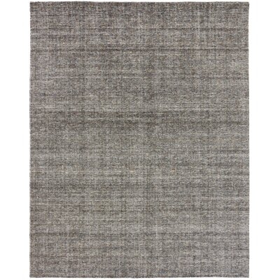 Beckwith Handwoven Wool/Silk Gray Area Rug - Image 0