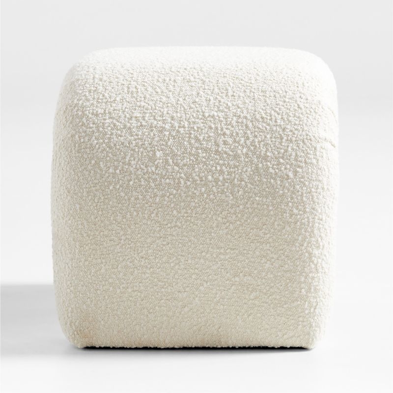 Martini Small Upholstered Ottoman by Leanne Ford - Image 5