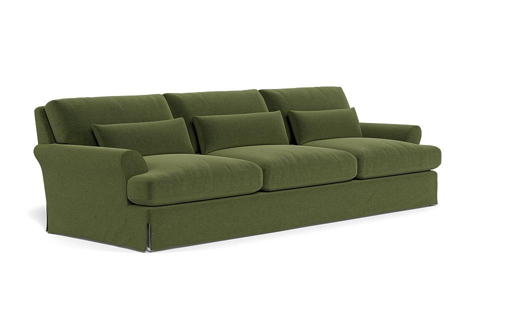 Maxwell Slipcovered 3-Seat Sofa by Apartment Therapy - Image 1