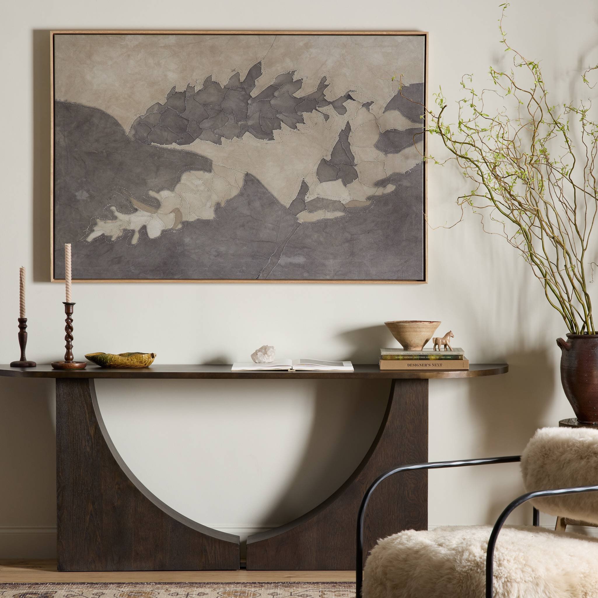 Pinecorn III by Kimmy Quillin - Vertical Grain White Oak Floater - Image 3