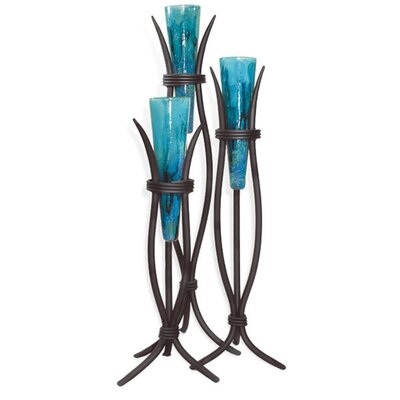 3 Piece Valentin Indoor / Outdoor Glass Floor Vase Set - Image 0