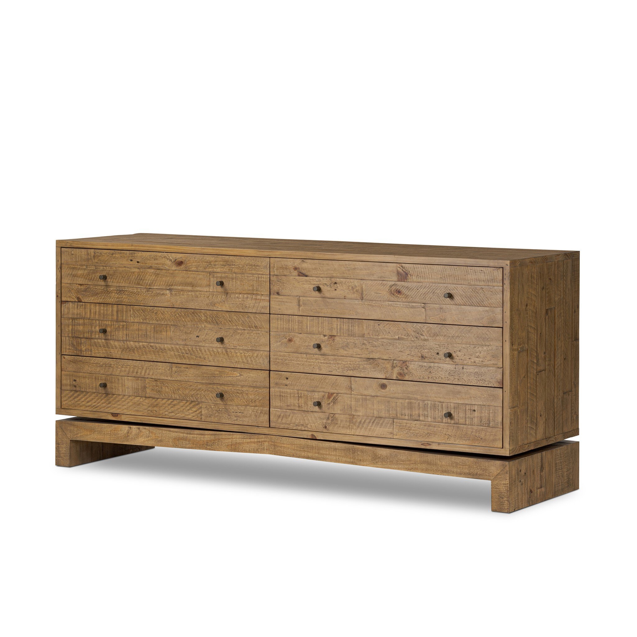 Matthes 6 Drawer Dresser - Sierra Rustic Natural - Image 1
