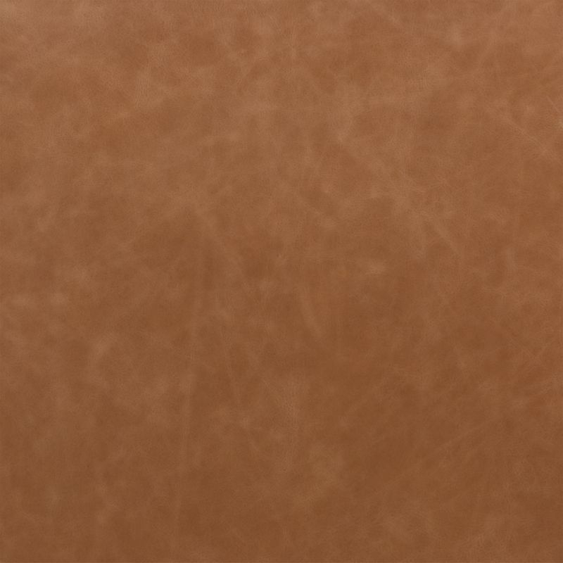 Gillie Natural Wood and Leather Dining Chair - Image 8