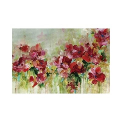 Playful Garden by Carol Robinson - Wrapped Canvas Painting Print - Image 0