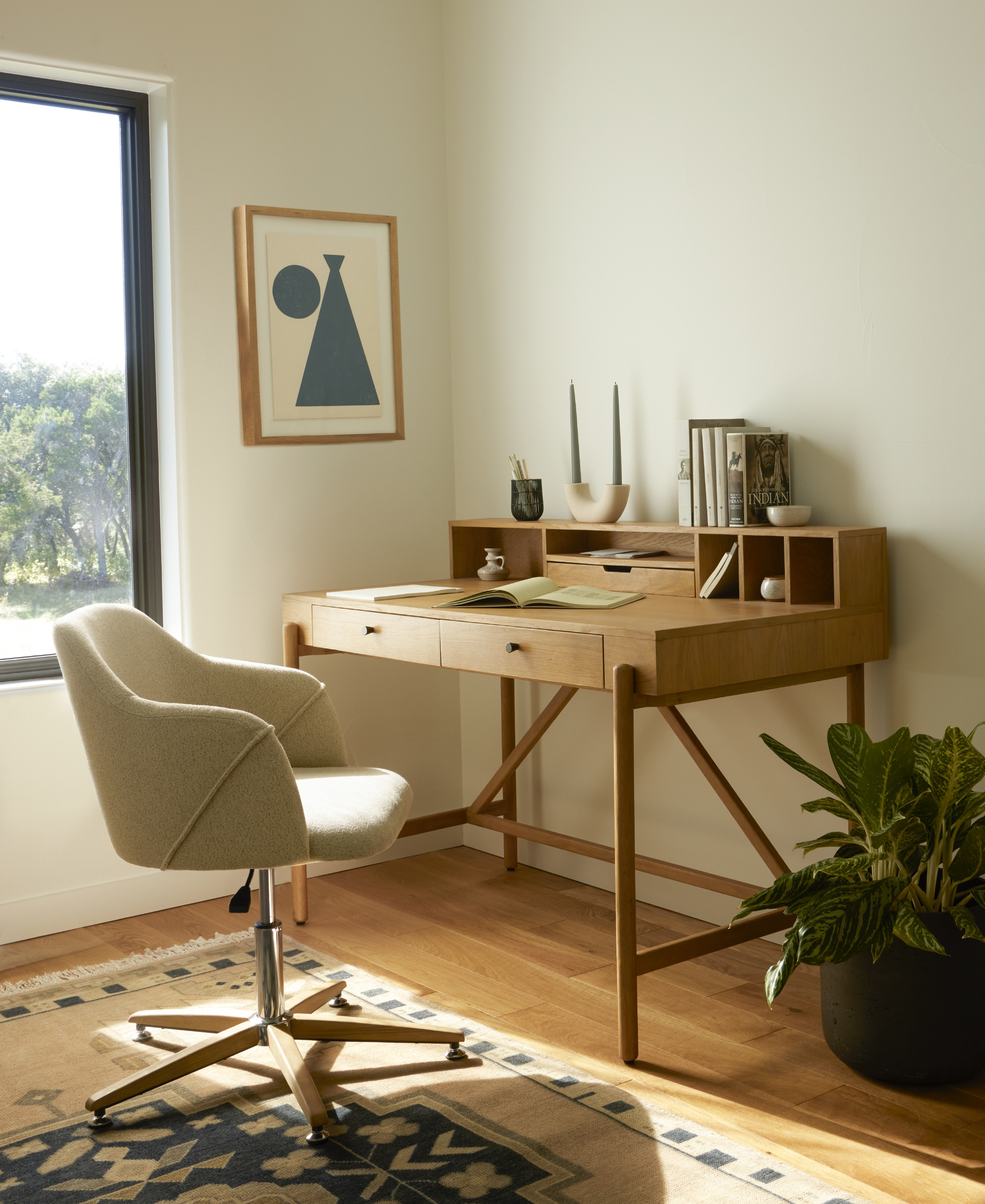 Edna Desk Chair-Fedora Oatmeal - Image 14