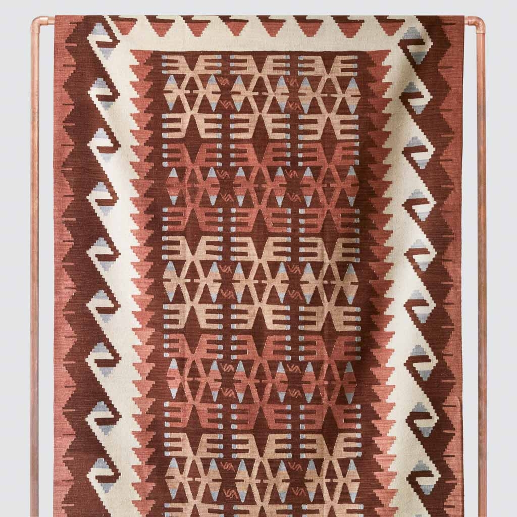 The Citizenry Pasha Handwoven Kilim Area Rug | 8' x 10' | Red - Image 0