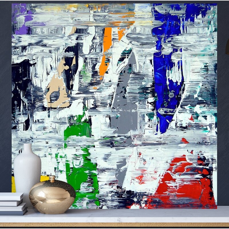John Beard Collection Colore Tributo Ii Size: 48" H x 48" W x 1.5" D - Image 0