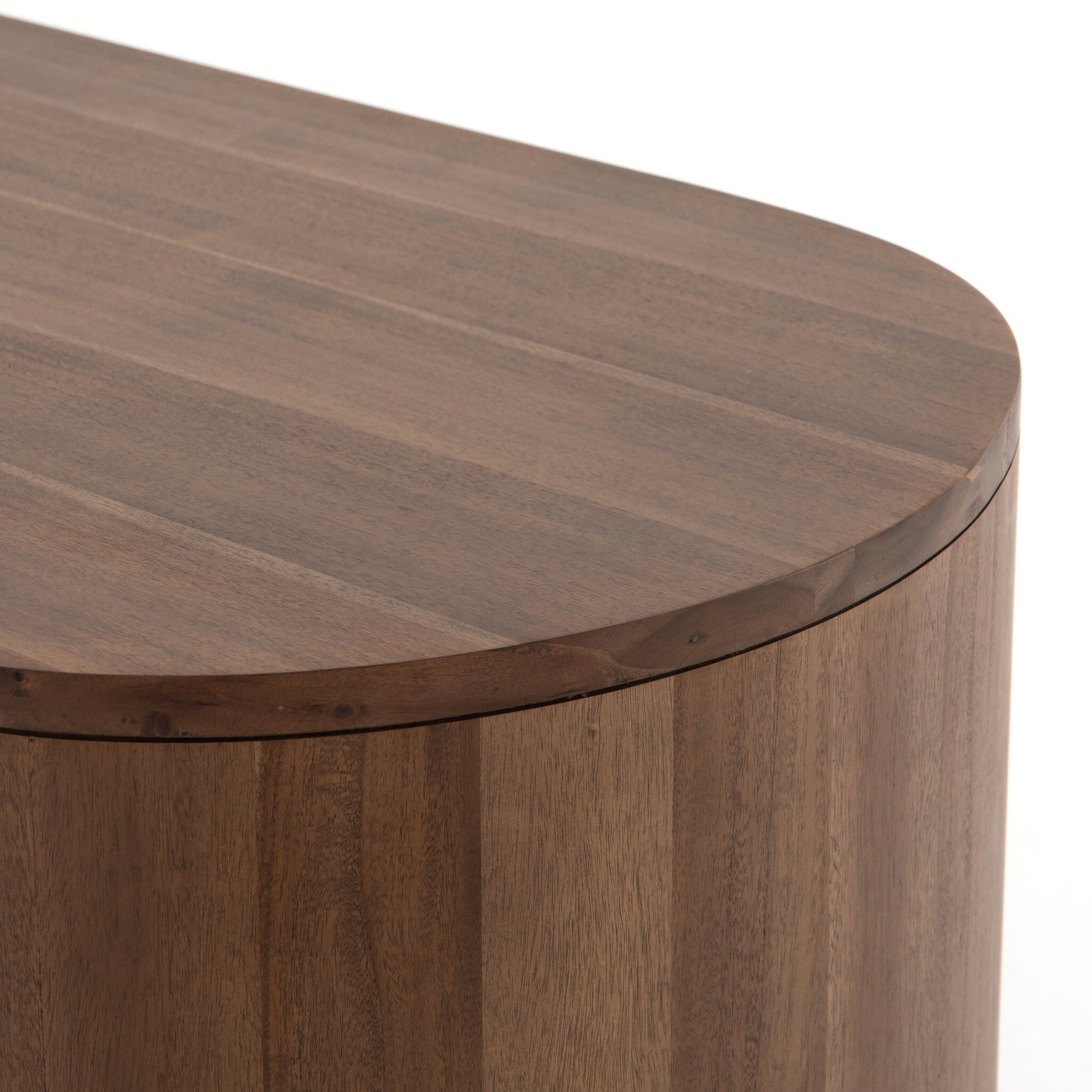 Pilar Desk - Caramel Brown Veneer - Image 9