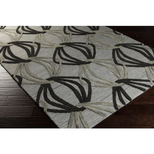 Dream Blue Indoor 9' x 13' Handmade Rug - Image 1