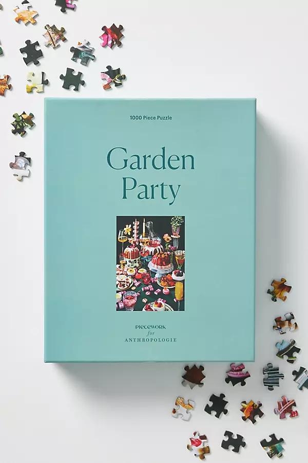 Garden Party Puzzle By Piecework in Green - Image 0