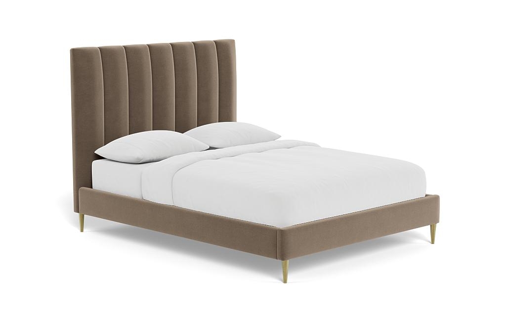 Lowen Upholstered Bed with Tufting Option - Image 1