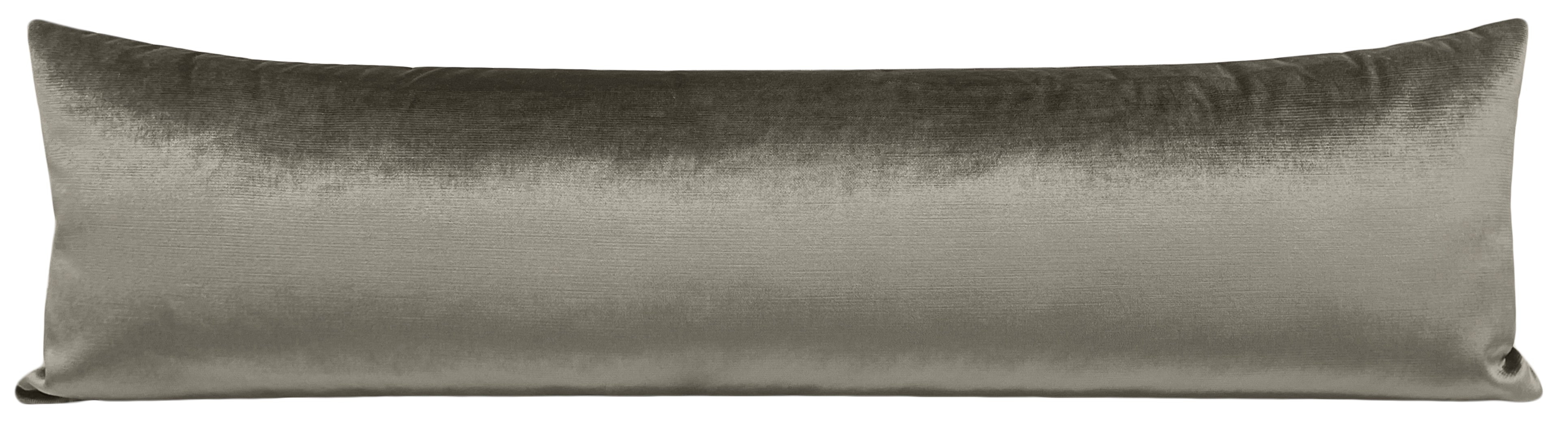 THE XL LUMBAR :: FAUX SILK VELVET // QUARTZ - BY THE YARD - Image 2