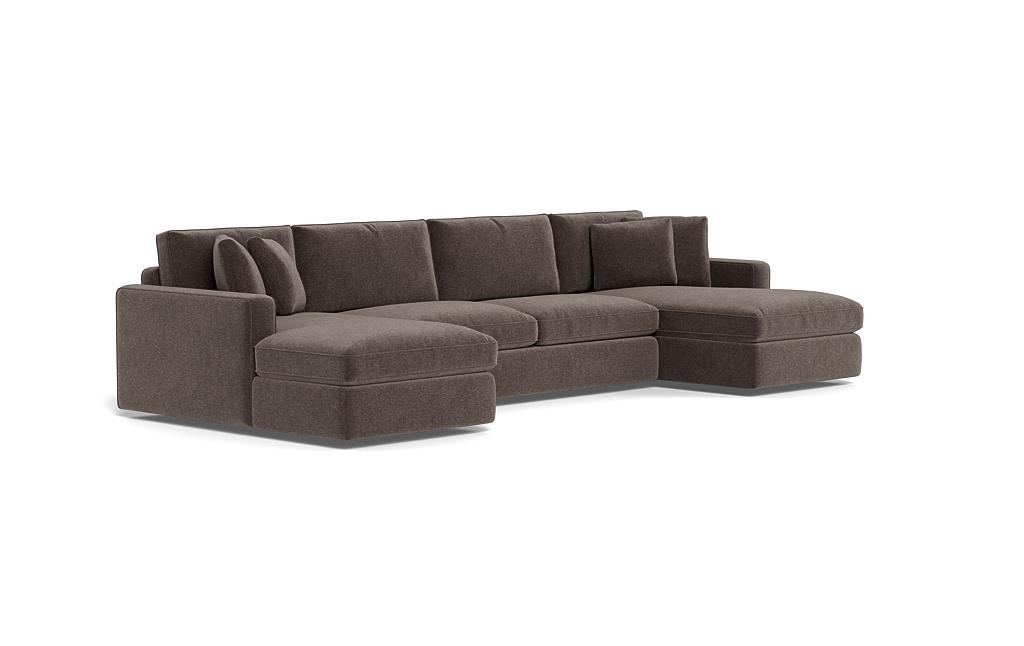 James 3-Piece 4-Seat U Chaise Sectional - Image 1