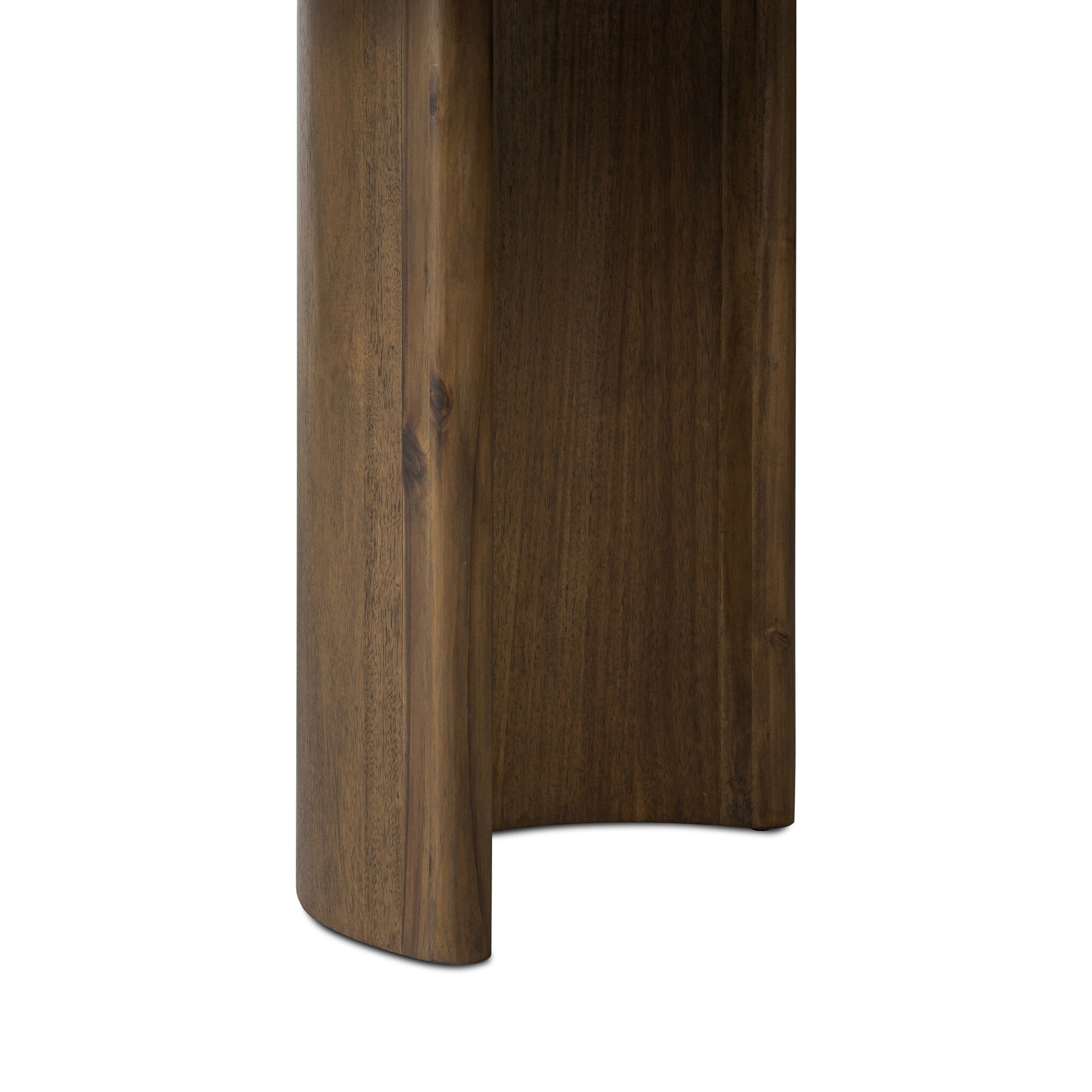 Paden Dining Table - Seasoned Brown Acacia - Image 8