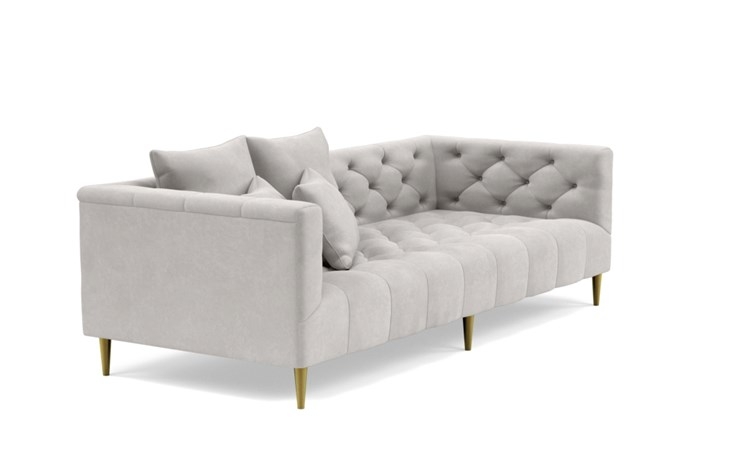 Ms. Chesterfield Fabric Sofa by Apartment Therapy - Image 1