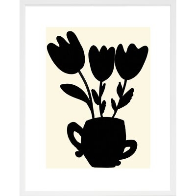 Tulip Trio By Annie Naranian - Framed Wall Art - Image 0