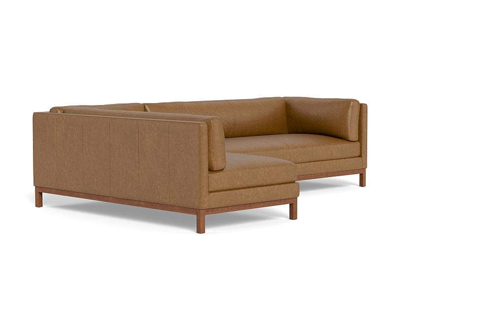 Jasper Leather Left Chaise Sectional - Image 1