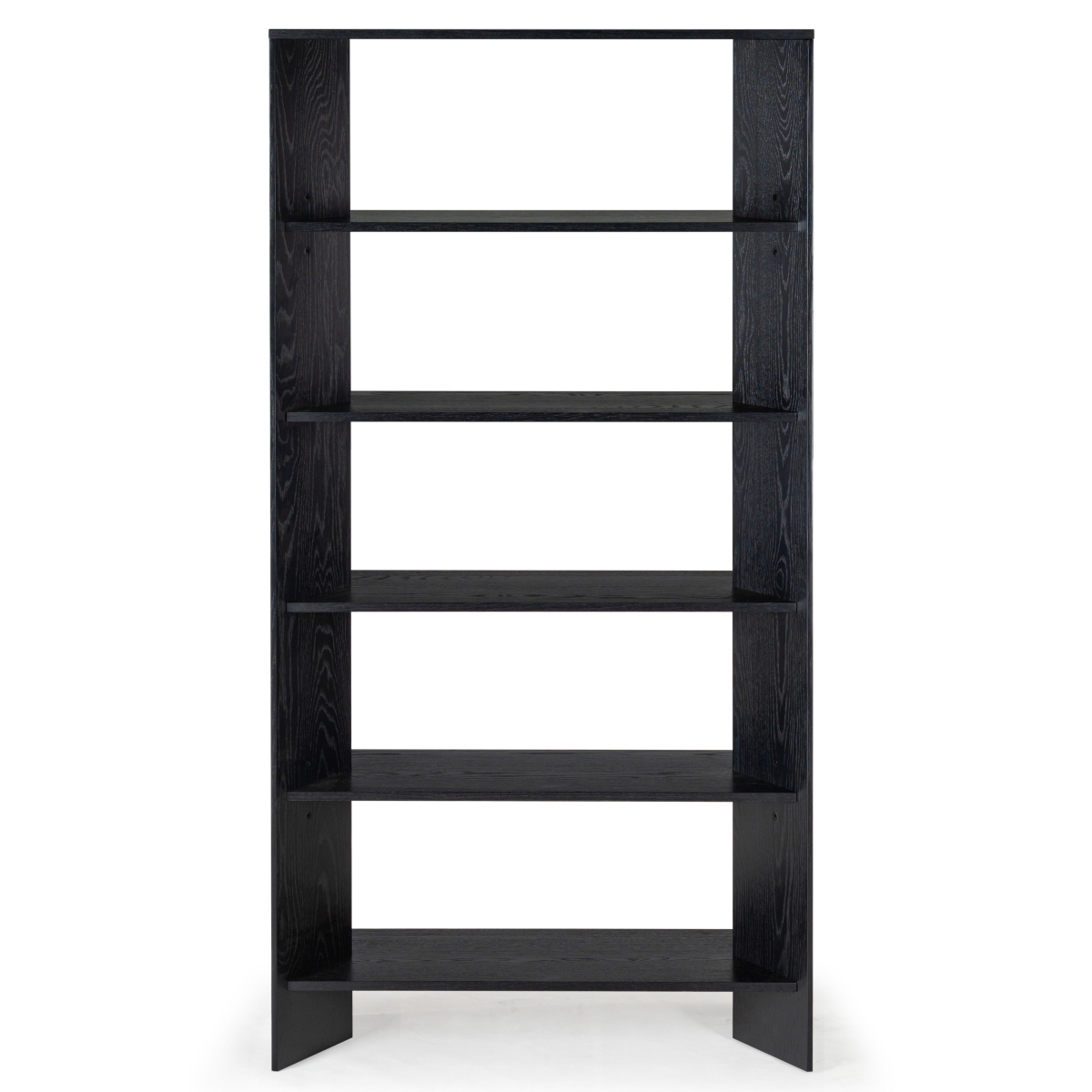 Norrington 5 Shelf Bookshelf - Black - Image 0