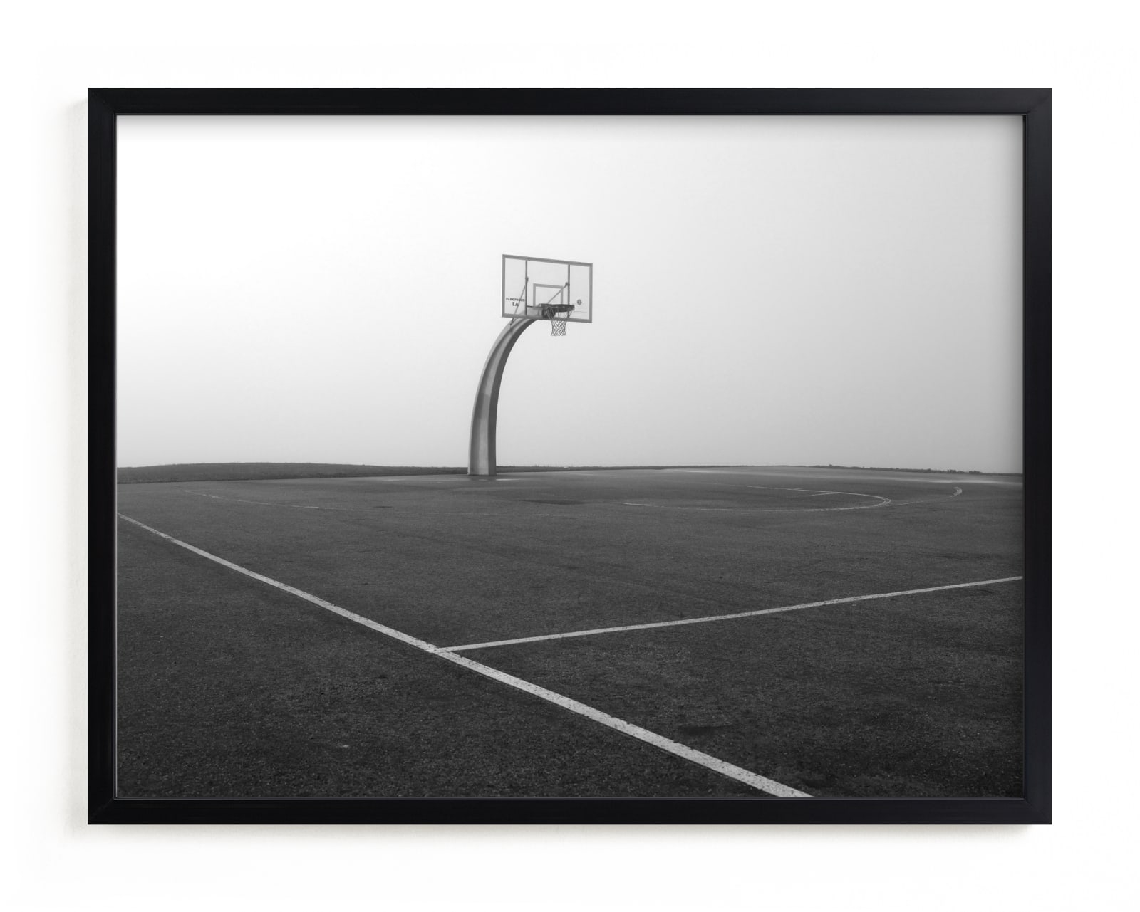Foggy Basketball Court Limited Edition Fine Art Print 2 - Image 0