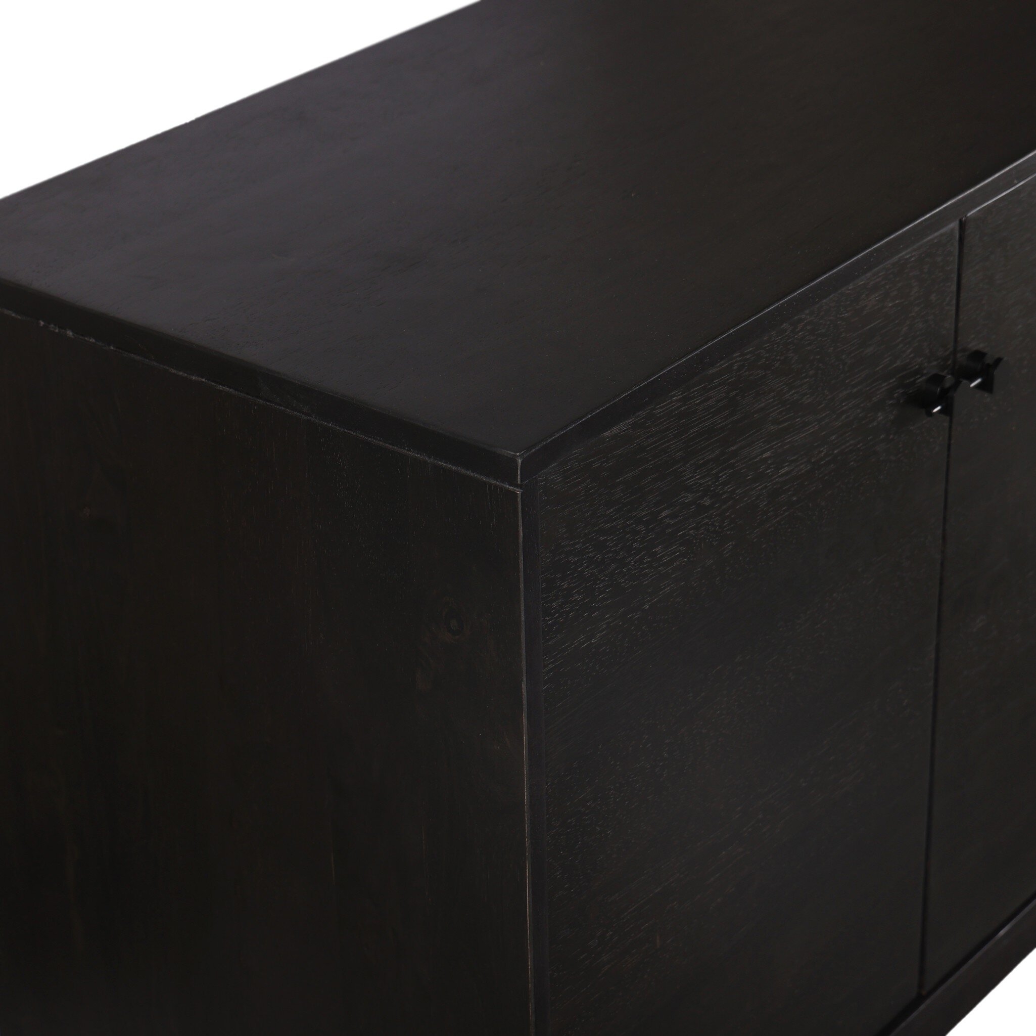 Reza Sideboard - Worn Black Parawood - Image 10