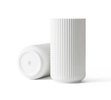 Lyngby Porcelain Vases, Large, White - Image 0