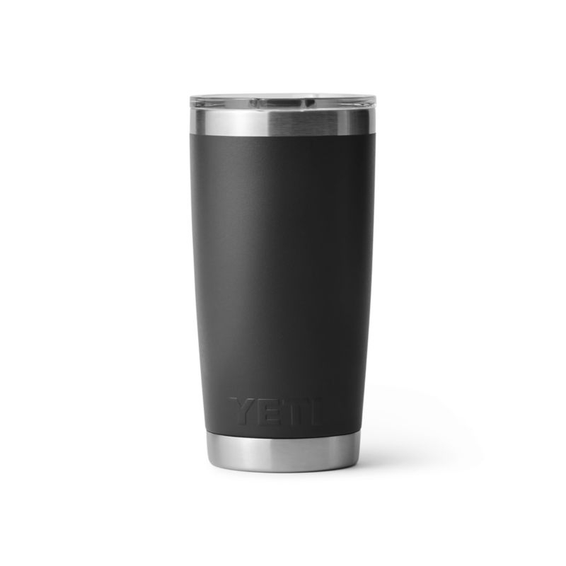 YETI Rambler 20-Oz. Tumbler with MagSlider Lid Black - Image 1