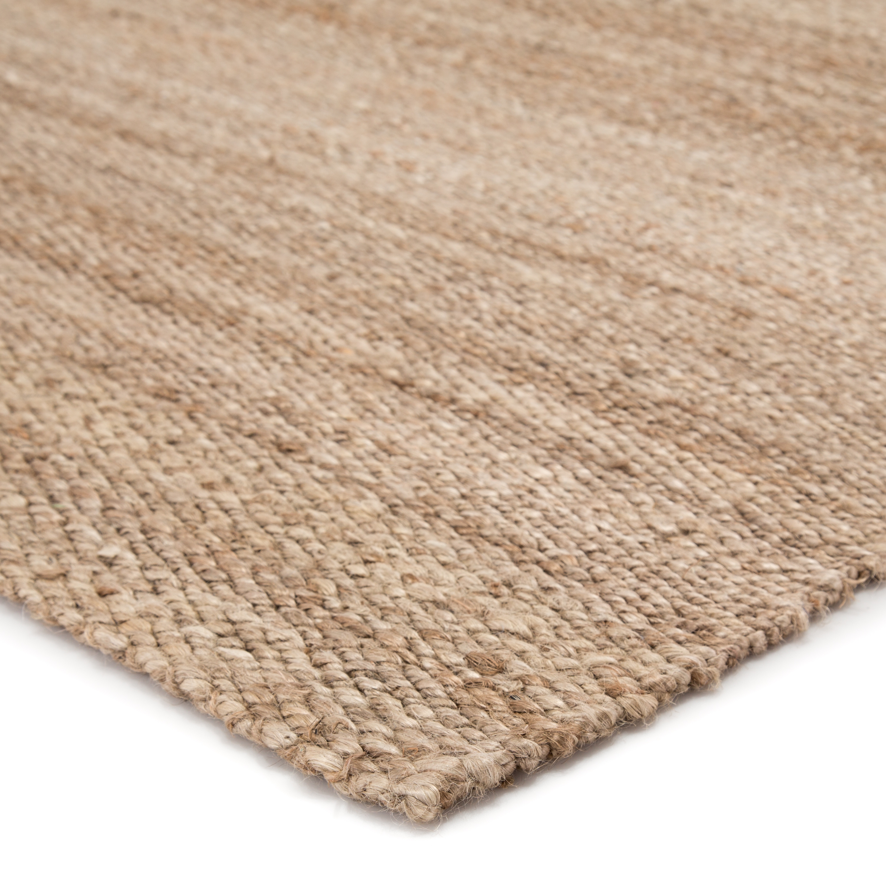 Hilo Natural Solid Tan Area Rug (5'X8') - Image 1