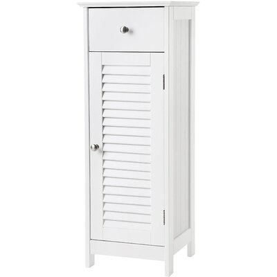 Bathroom Floor Cabinet Storage Organizer Set With Drawer - Image 0