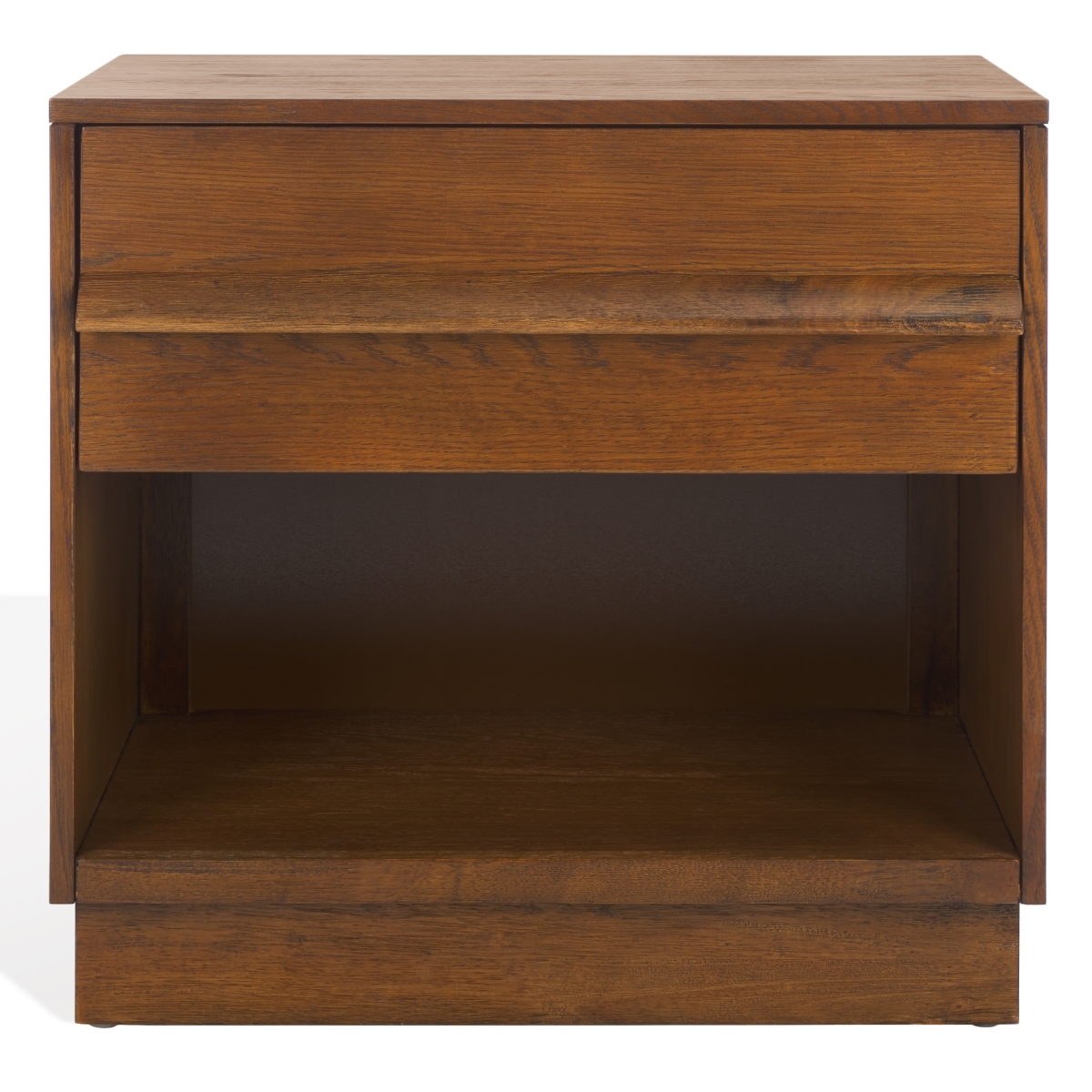 Deirdra 1 Drawer Nightstand - Medium Oak - Image 0