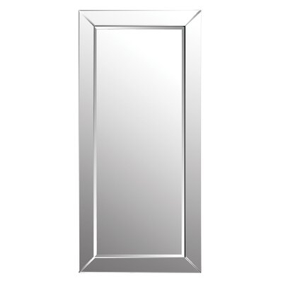 Claire Glass Framed Leaning Floor Mirror - Image 0