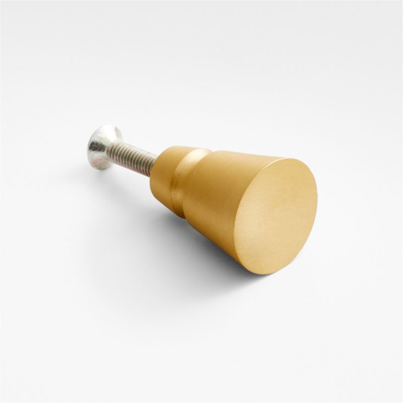 Pedestal Brass Knob - Image 2