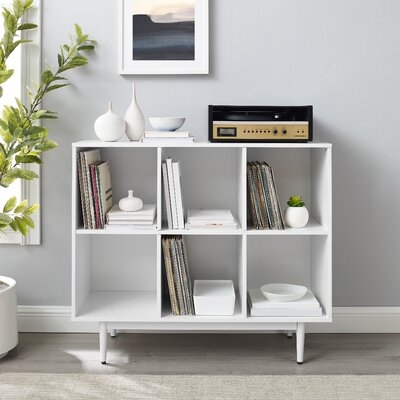 Gowdy 35.88'' H x 42.25'' W Cube Bookcase - Image 1