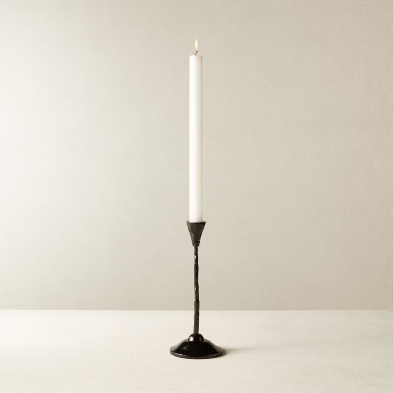 Rho Black Taper Candle Holder Large - Image 3