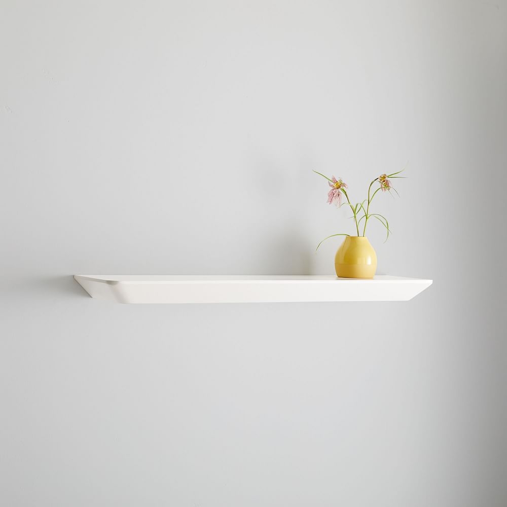 Slim Floating Shelf, White, 3 Feet - Image 0
