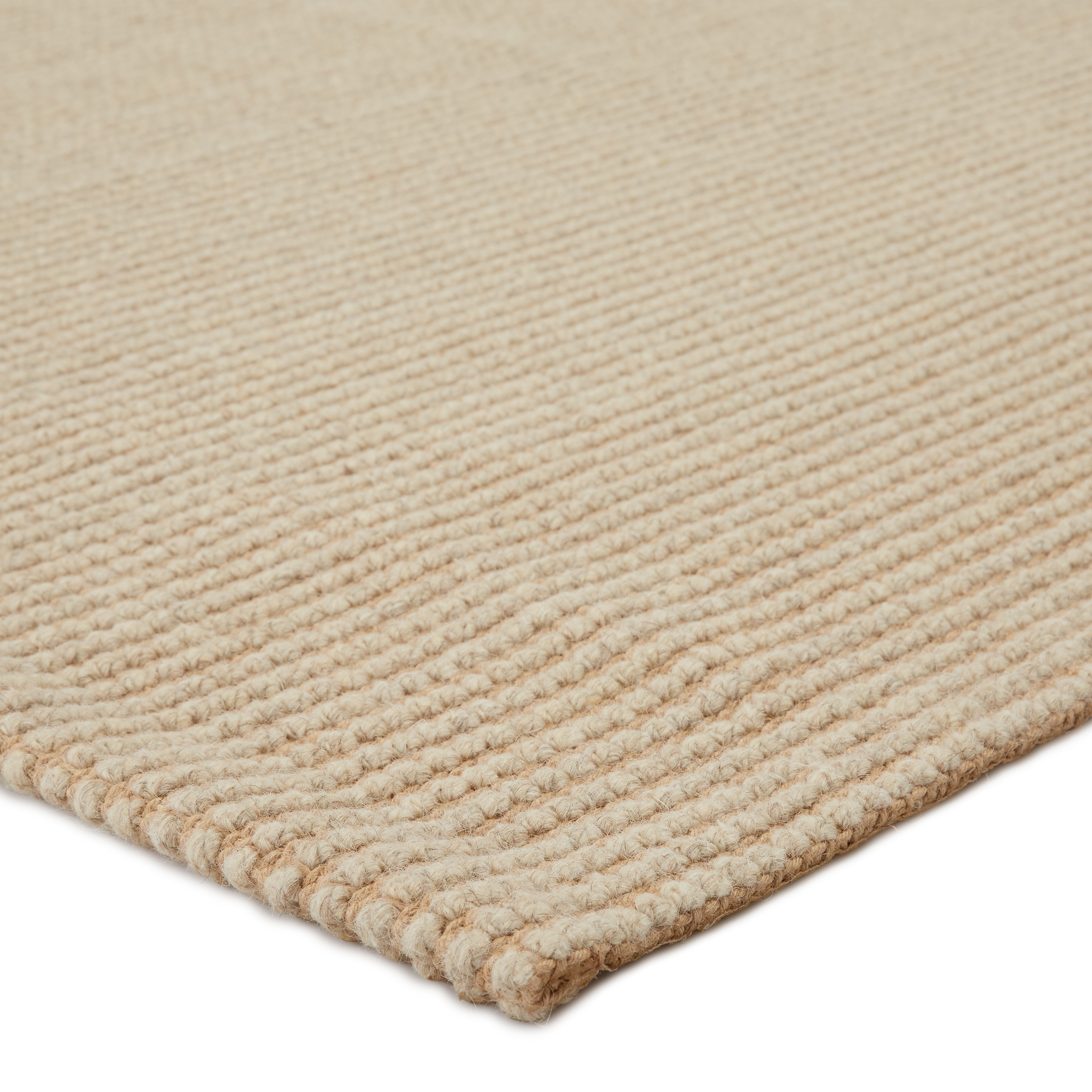 Mahana Natural Trellis Light Gray/ Beige Area Rug (9'X12') - Image 1