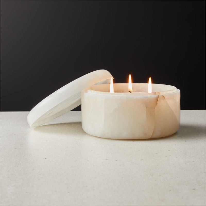 Alabaster Candle Bowl RESTOCK Late March 2022 - Image 1
