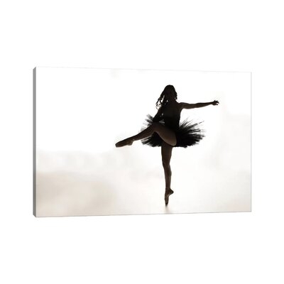 Ballerina Black by David Gardiner - Wrapped Canvas Gallery-Wrapped Canvas Giclée - Image 0